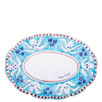 SERVIERPLATTE 38cm - POLIPO AZZURRO 