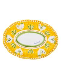 SERVIERPLATTE 38cm - PULCINO GIALLO 